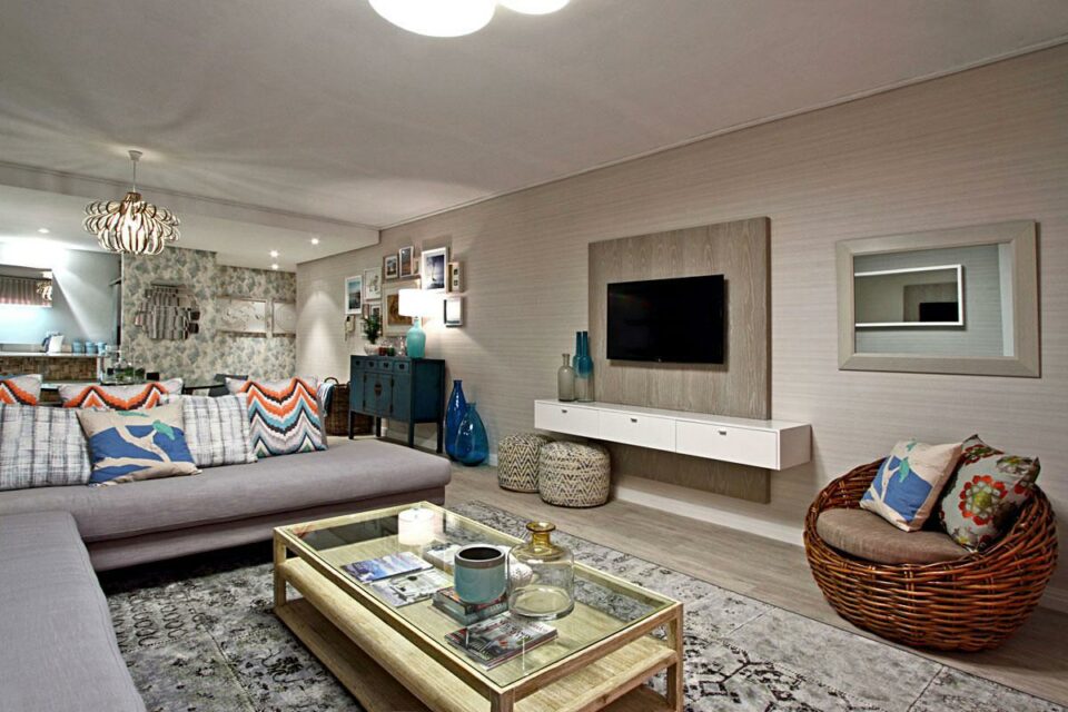 Dunmore Blue - Living & TV area