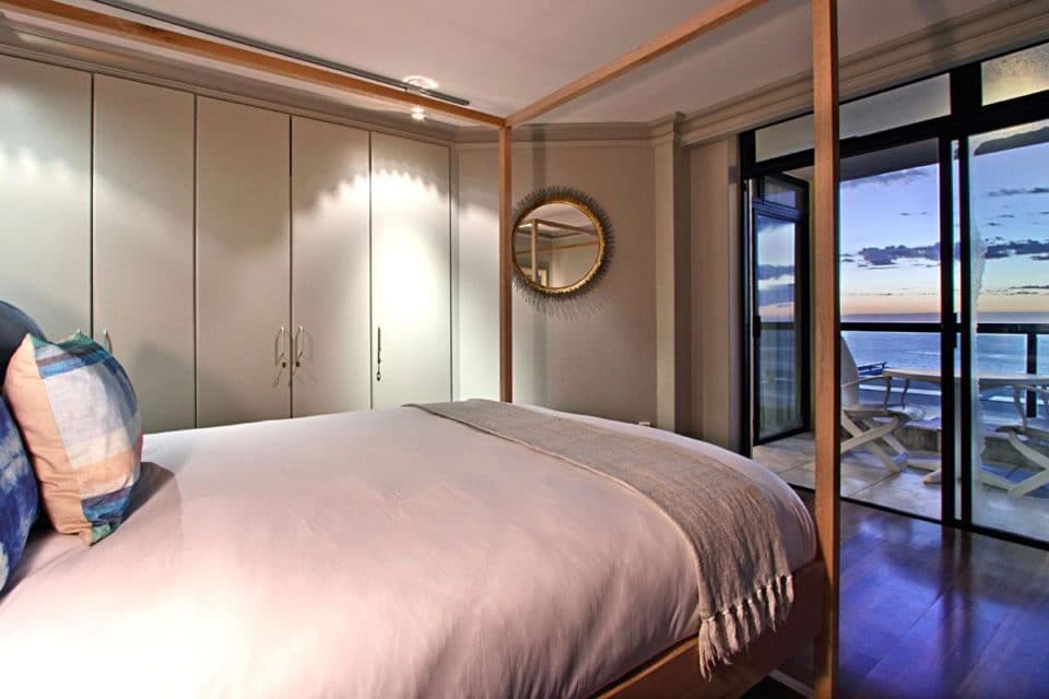 Odyssea Clifton - Master bedroom & views
