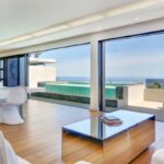 Malindi - View onto top floor patio