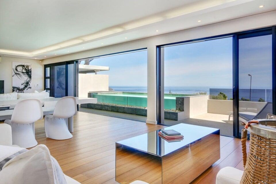 Malindi - View onto top floor patio