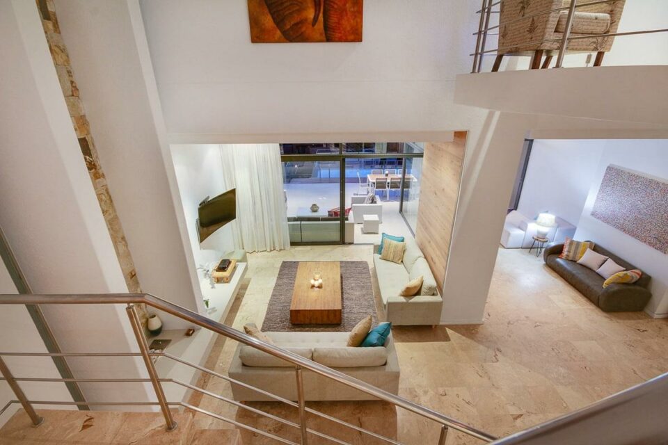 Harrier Place - Mid Staircase Lounge View