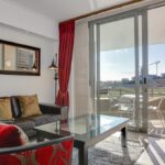 Canal Quays 205 - Living room and balcony