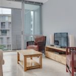 Harbour Bridge 303 - Living area and TV