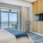 Nelson on the Bay - Master bedroom with Tv