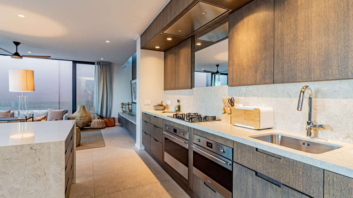 53 Napier - Open Plan Kitchen