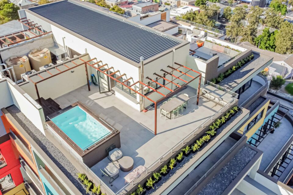 40 on L - Aerial View