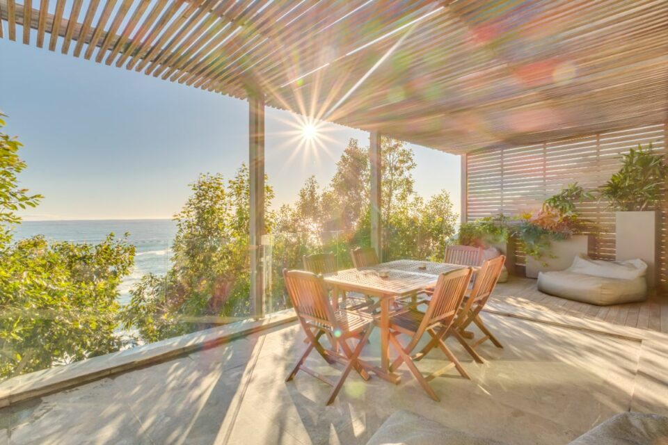 Coral Sea - Patio View