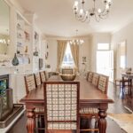 Six Selbourne - Dining area with fire place