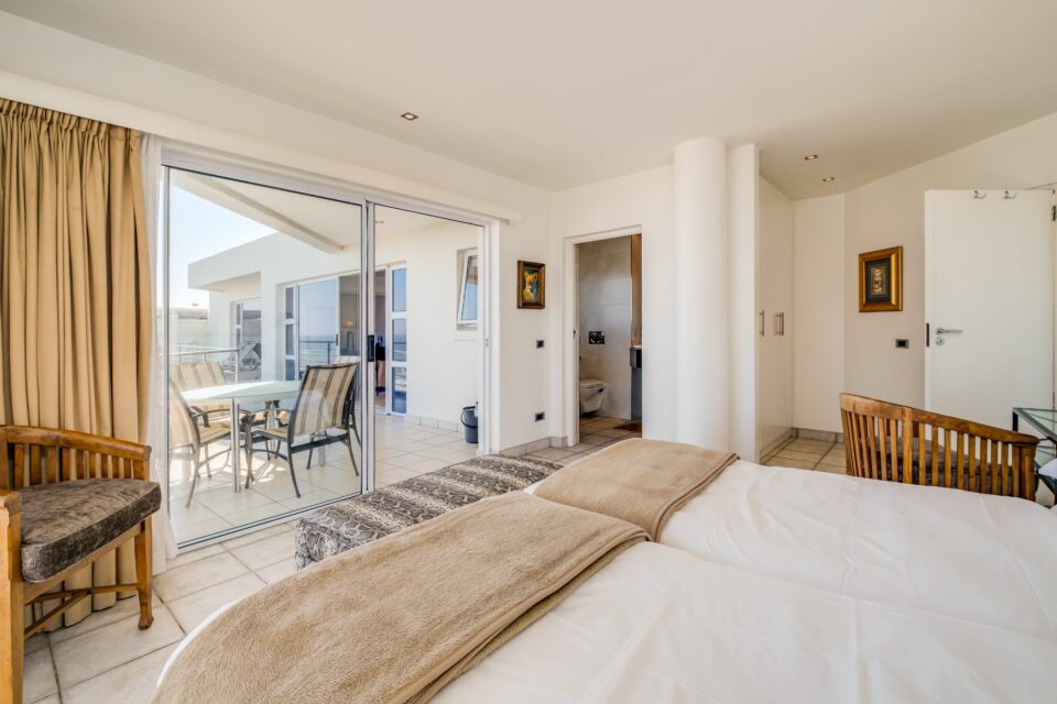 Camps Bay Terrace Penthouse - Second Bedroom with Balcony Access