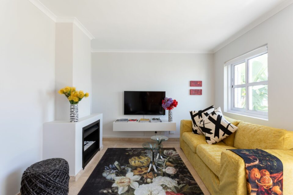 207 DWP - Living Area with Fireplace