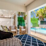 The Grange - Patio with Pool Views