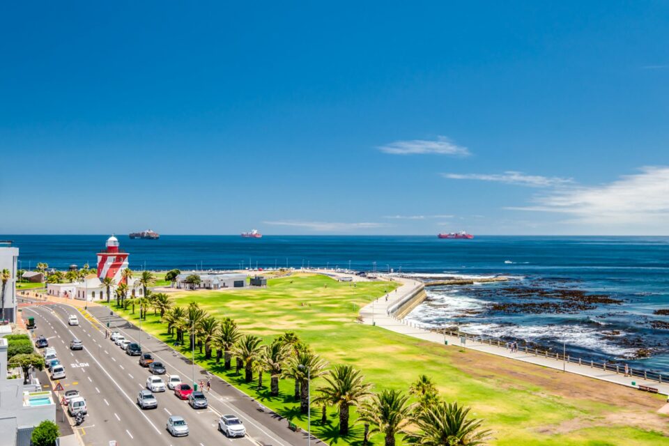 Atlantic Spray - Mouille Point Lighthouse