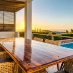 Villa Olivier - Outdoor table and views