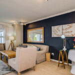 The Kestrel - Lounge and study area