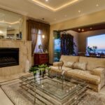 Villa Charmante - Lounge with Fireplace