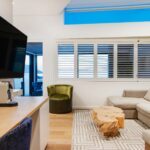 Ocean Villa - Master Bedroom TV Lounge